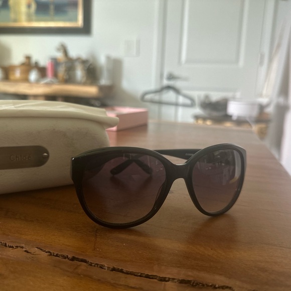 Chloe Black Sunglasses